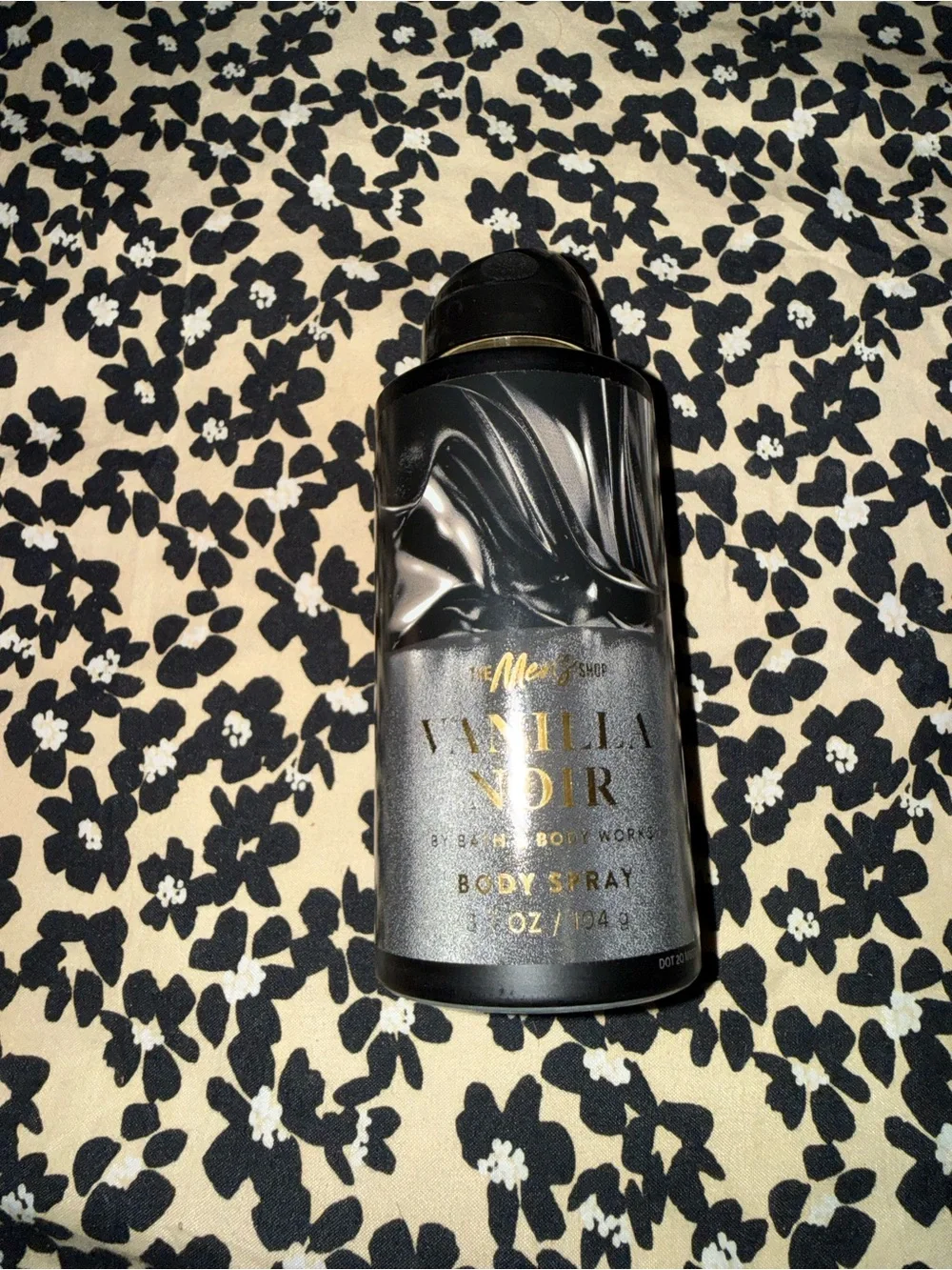 Bath & Body Works Vanilla Noir Black & Gold Body Care Trio